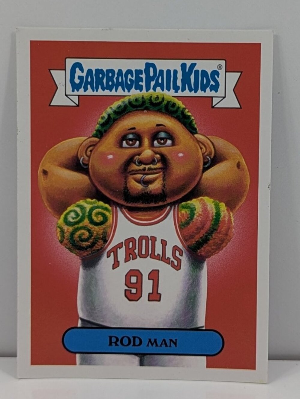 GPK-ROD Man Garbage Pail Kids sticker 2019 -We Hate the 90's
